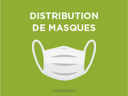 Distribution masque en tissus